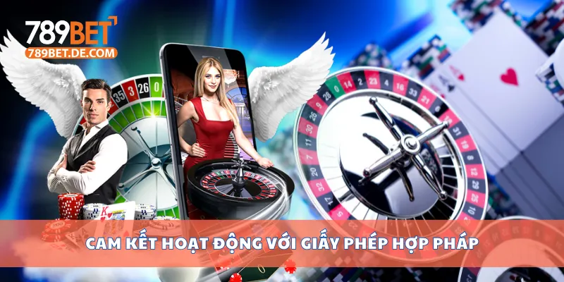 Cam kết hoạt động với giấy phép hợp pháp